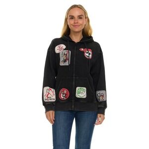 Nightmare Before Christmas Women's Character Full-Zip Hoodie Size Large